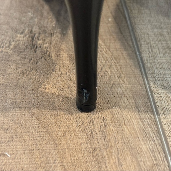 Calvin Klein Black Patent Heels - Picture 3 of 7